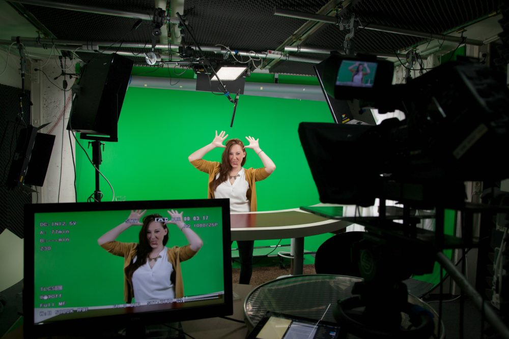 video2brain green screen fun