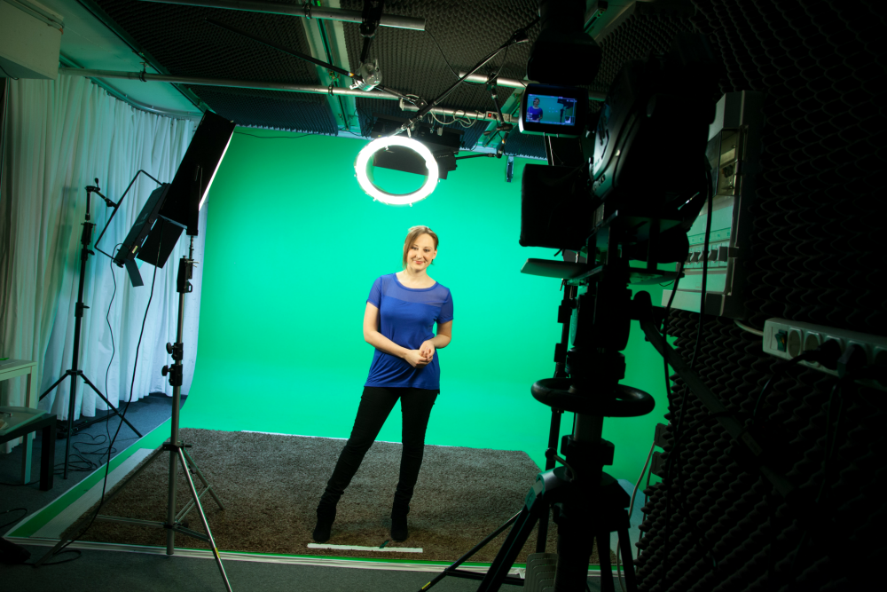 more green screen at video2brain